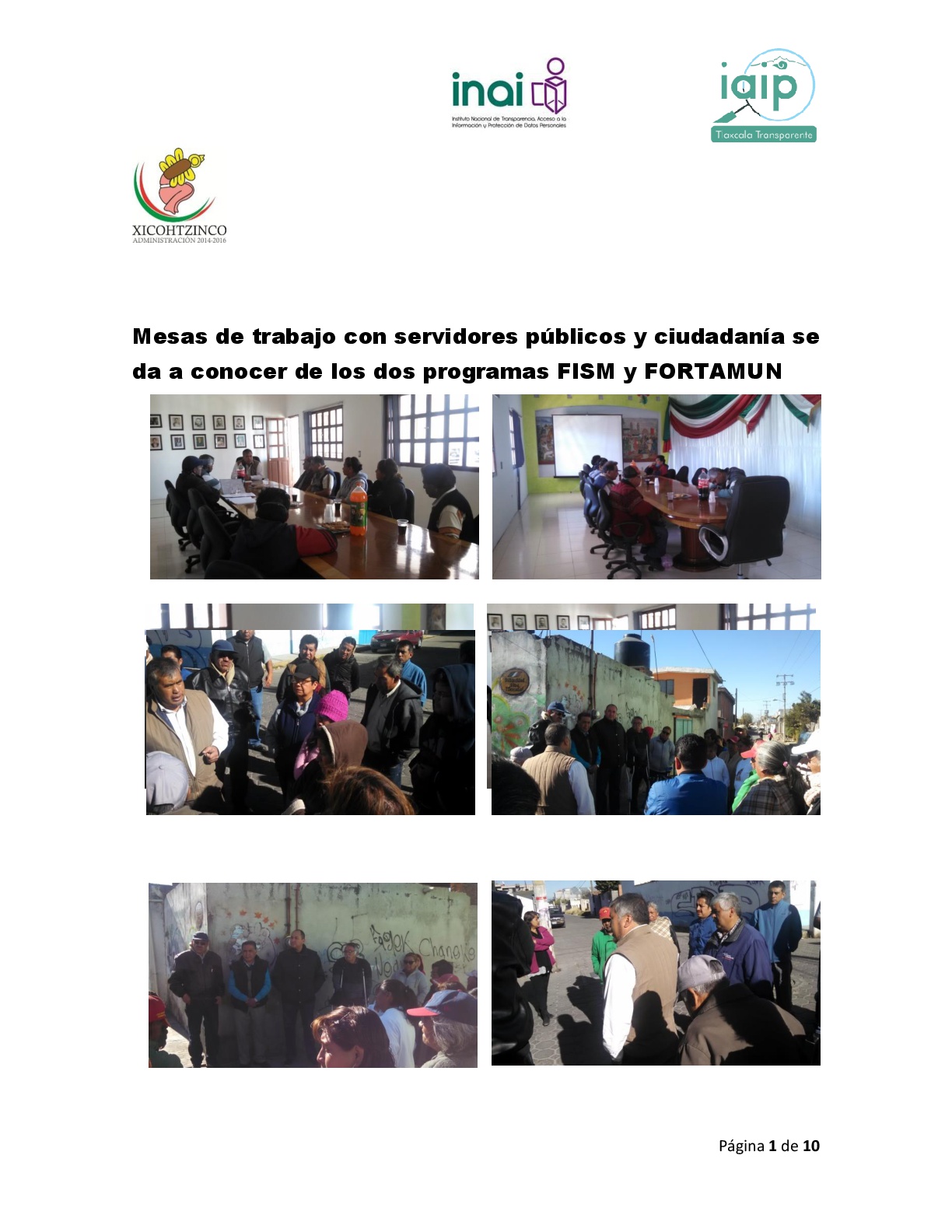 folleto