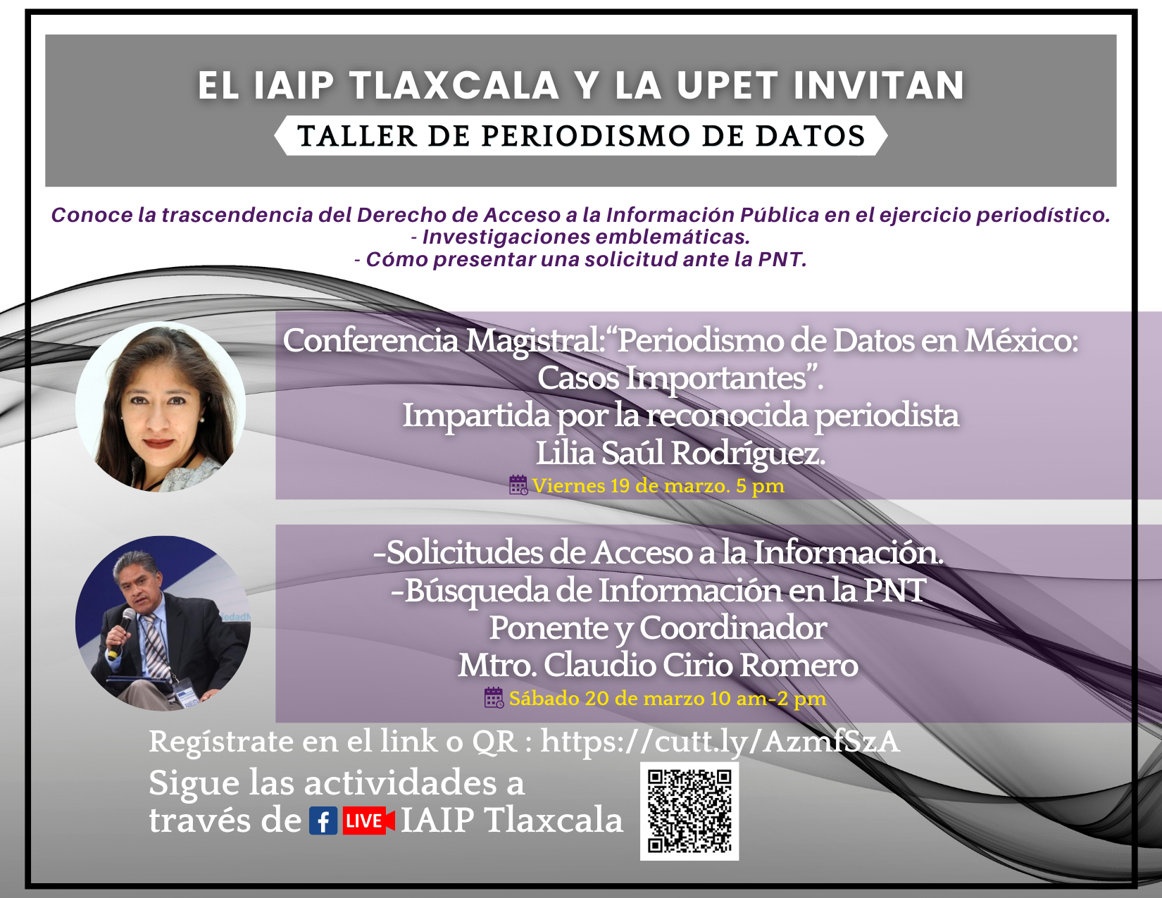 Convocan UPET-IAIP a participar en el "Taller de Periodismo de Datos"