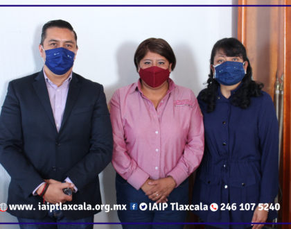En sesión de cabildo, ayuntamiento de Panotla recibe a Comisionados del IAIP
